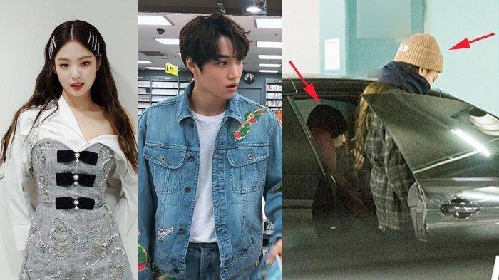 Kai and Jennie are a famous couple that was once reported by Dispatch to be dating. Photo: Dispatch
