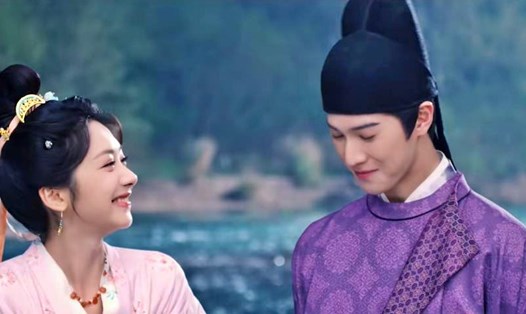 Lý Quân Nhuệ, Vương Ảnh Lộ trong phim "Yến ngộ Vĩnh An". Ảnh: Nhà sản xuất