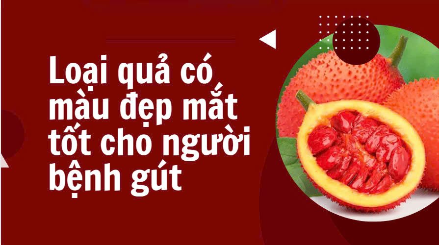 People with gout should eat this beautifully colored fruit