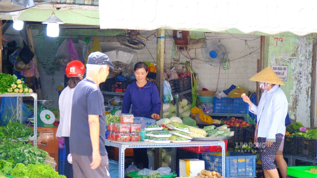 Nguon cung giam khien gia nong san tai cho bat dau tang. Anh: Bich Ngoc.