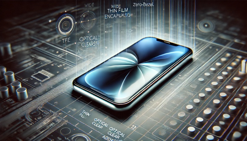 Apple is said to still face big challenges in producing a bezel-less iPhone. Illustration photo created by AI