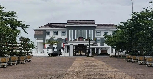 Việc bố trí văn phòng làm việc tại trụ sở UBND huyện Đông Hải, tỉnh Bạc Liêu của Chủ tịch UBND huyện cũng bị tố cáo. Ảnh: Nhật Hồ