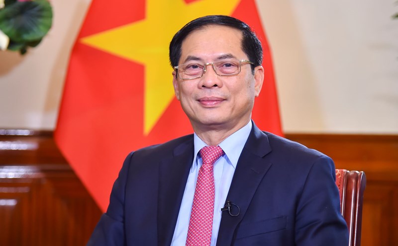 Member of the Party Central Committee, Deputy Prime Minister, Minister of Foreign Affairs Bui Thanh Son. Photo: Ministry of Foreign Affairs