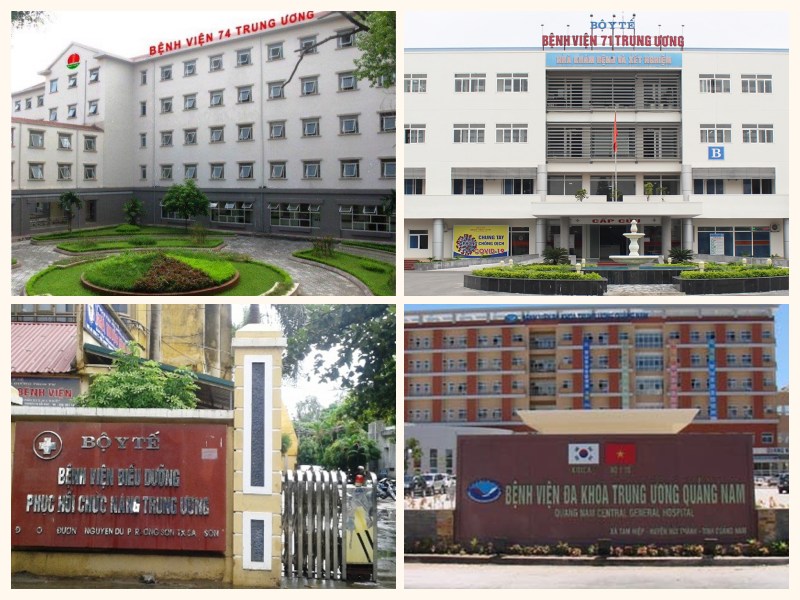 4 central hospitals are arranged and transferred. Graphics: Huong Giang