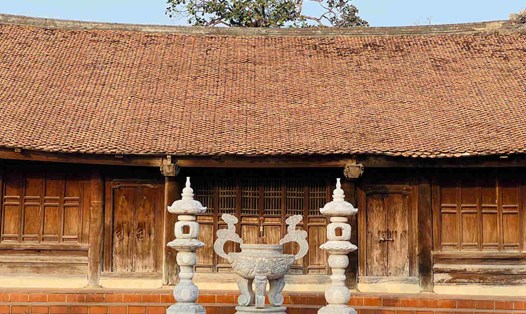 Đình Liễu Tràng nguyên được xây dựng từ thời Lê. Ảnh: Mai Hương