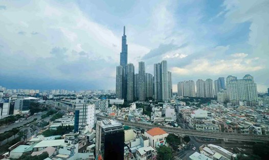 Giá bán nhà liên tục tăng mạnh thời gian qua. Ảnh: Bảo Chương