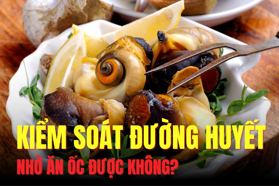 Eating snails can reduce the possibility of sudden increases in blood sugar after meals. Graphics: Hoai Lan