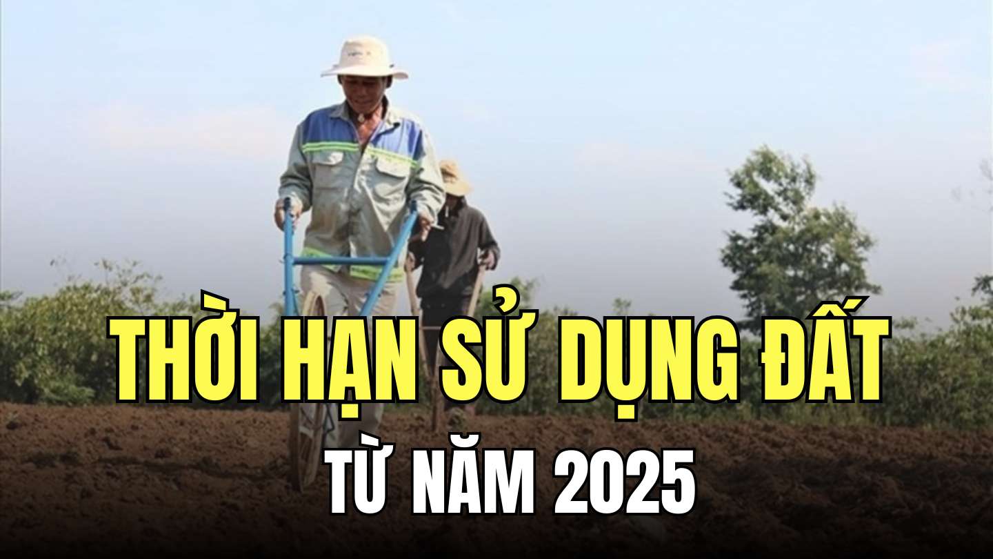 Trong thời gian năm cuối của thời hạn sử dụng đất thì đối tượng được Nhà nước giao đất, cho thuê đất, công nhận quyền sử dụng đất nếu có nhu cầu thì thực hiện gia hạn sử dụng đất. Đồ họa: Minh Thương