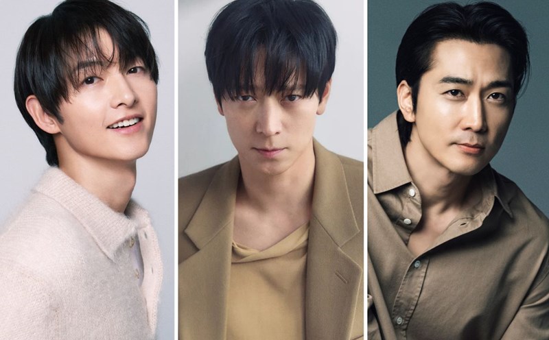 Song Joong Ki, Kang Dong Won, Song Seung Hun were criticized for their acting this year. Photo: Naver