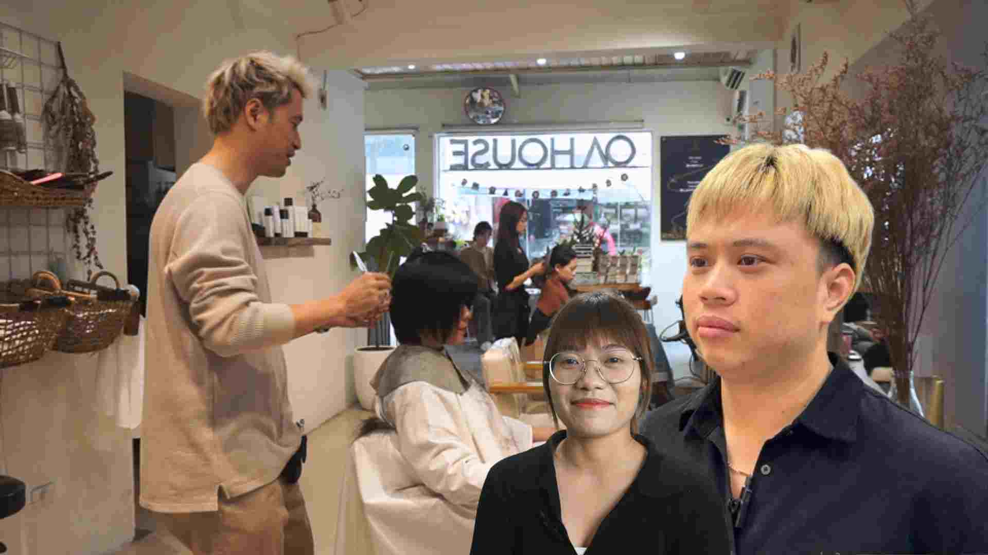 Crowded with customers from early morning, many beauty salons are expected to be twice as crowded during Tet