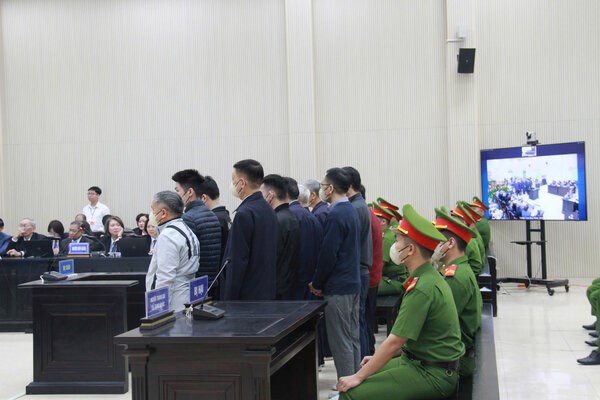 The case involving AIC International Progress Joint Stock Company and related units in Bac Ninh has just been brought to trial. Photo: Tran Tuan