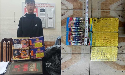Tang vật lực lượng chức năng thu giữ. Ảnh: Công an tỉnh Nam Định