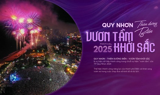 Chương trình Countdown được đầu tư bài bản, quy mô góp phần phát triển và quảng bá du lịch Bình Định. Ảnh: Sở TTTT Bình Định