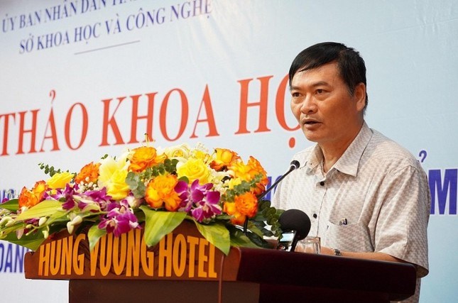 Mr. Nguyen Van Thanh - Director of the Department of Science and Technology of Quang Ngai province. Photo: Department of Science and Technology of Quang Ngai province