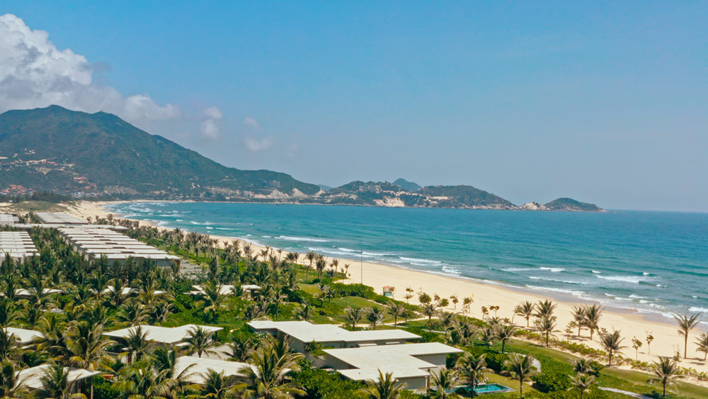 Luxury resort apartment complex of The Ocean Resort Quy Nhon by Fusion. Photo: Provided by DN