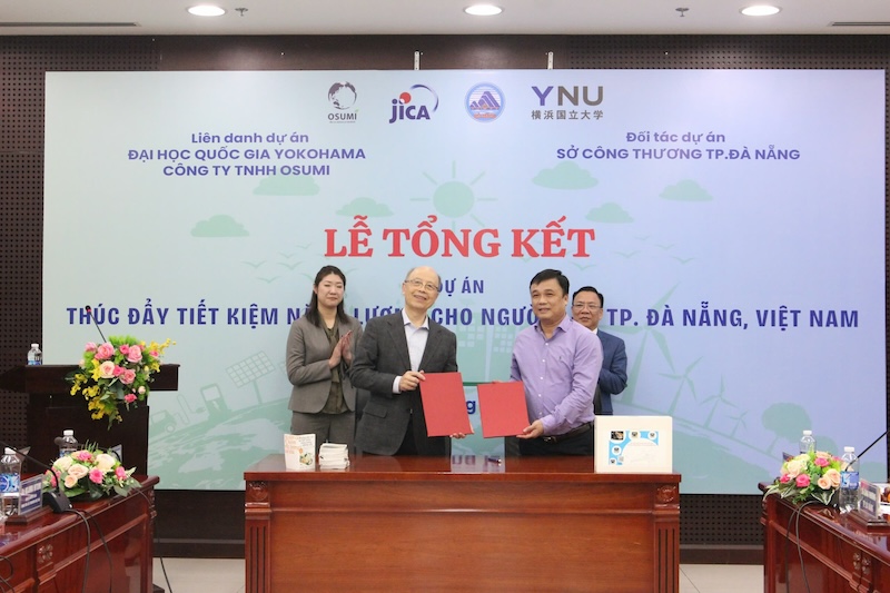 Closing Ceremony of the Project to Promote Energy Saving for People in Da Nang City, Vietnam. Photo: Nguyen Linh