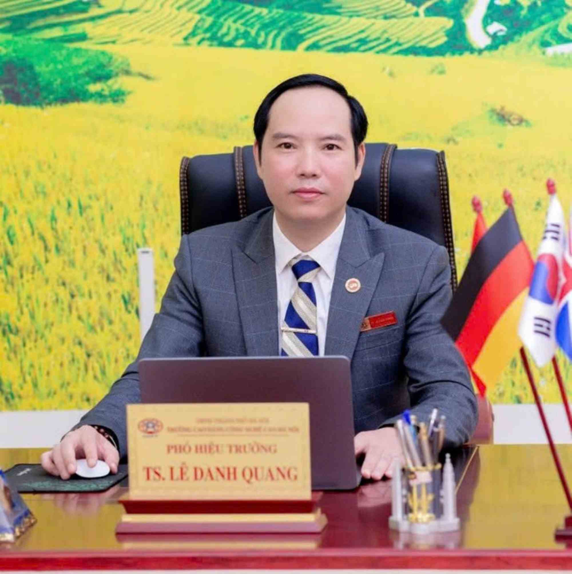 Dr. Le Danh Quang - Vice Principal of Hanoi College of Technology. Photo: Provided by the character