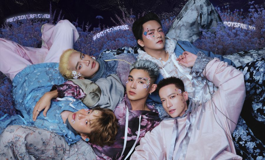 The band B.O.F emerged from “Call Me by Fire”. Photo: Artist provided