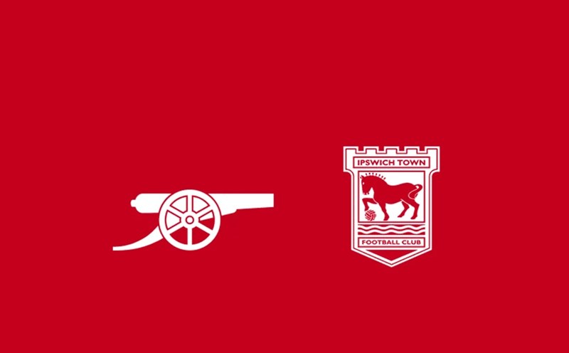 Notable fixtures include Arsenal hosting Ipswich Town in round 18 of the Premier League. Photo: AFC