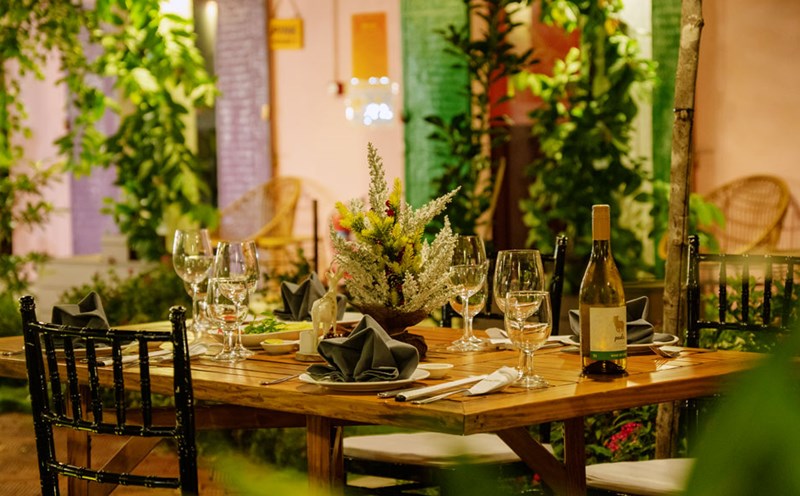 “Green & Grilled” dinner is a harmonious combination of natural flavors and modern style.
