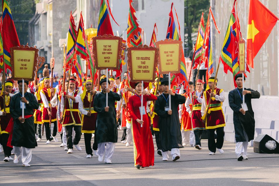 Activities at the program "Culture Festival for Peace" to celebrate the 70th anniversary of the Liberation of the Capital. Photo: Organizing Committee