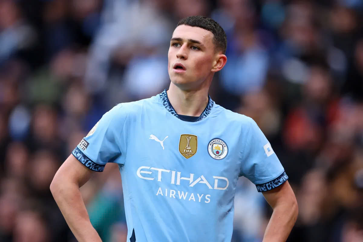 Su bat luc cua Foden.  Anh: EPL