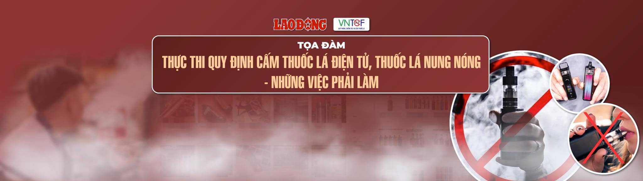 Seminar "Implementing the new tobacco ban - what needs to be done". Photo: Van Thang