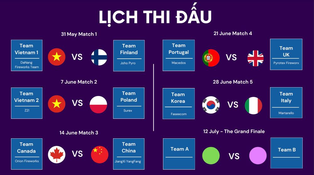 DIFF 2025 se co 10 doi thi, thoi gian bat dau tu ngay 31.5 den 12.7. Anh: TT