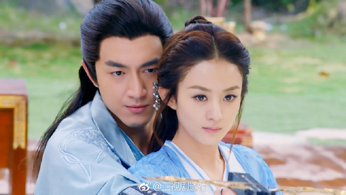 Zhao Liying and Lin Gengxin. Photo: Producer.