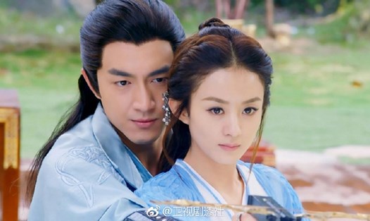 Triệu Lệ Dĩnh và Lâm Canh Tân. Ảnh: Nhà sản xuất.