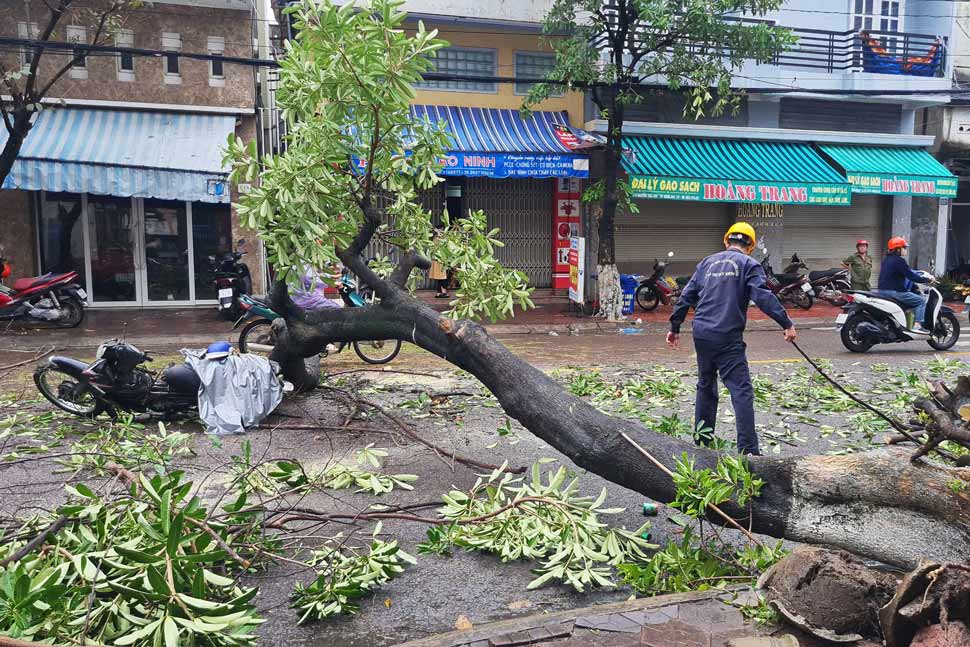 Hien truong vi viec. Anh: Hoai Luan