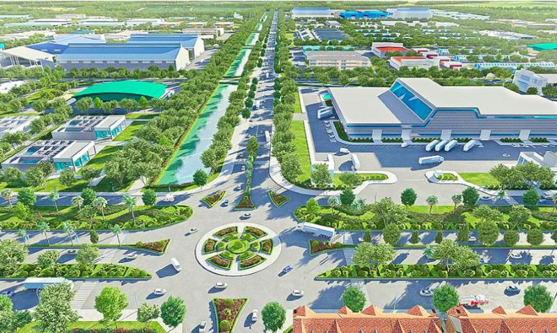 Duc Hoa III Industrial Park - Slico. Photo: Long Hau Corporation (LHC)