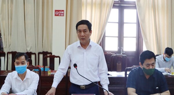 Mr. Nguyen Chi Cuong - Chairman of Yen Phong District People's Committee, Bac Ninh Province, term 2021-2026. Photo: Bac Ninh Portal