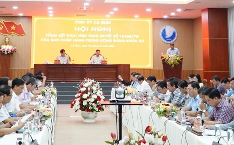 Ca Mau plans to reduce the number of provincial agencies after streamlining the apparatus. Photo: Nhat Ho