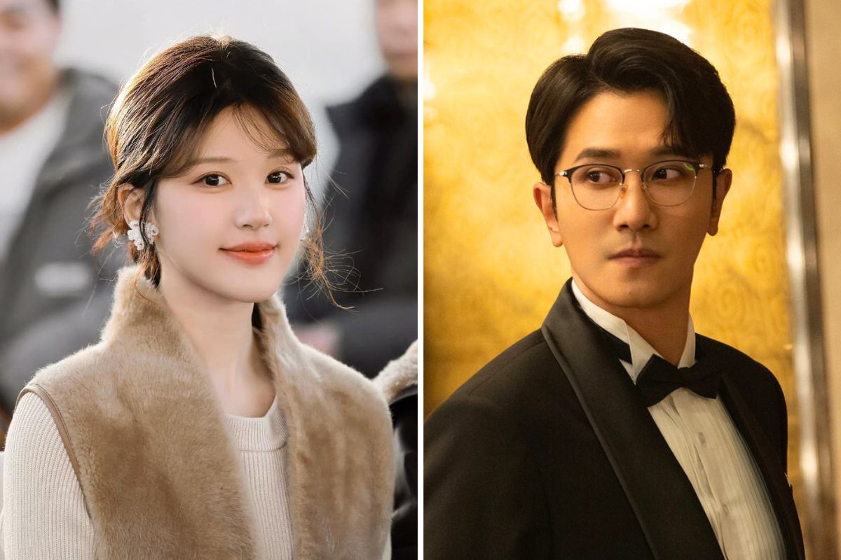 Zhao Lusi and Peng Guanying are filming "Lover". Photo: Weibo