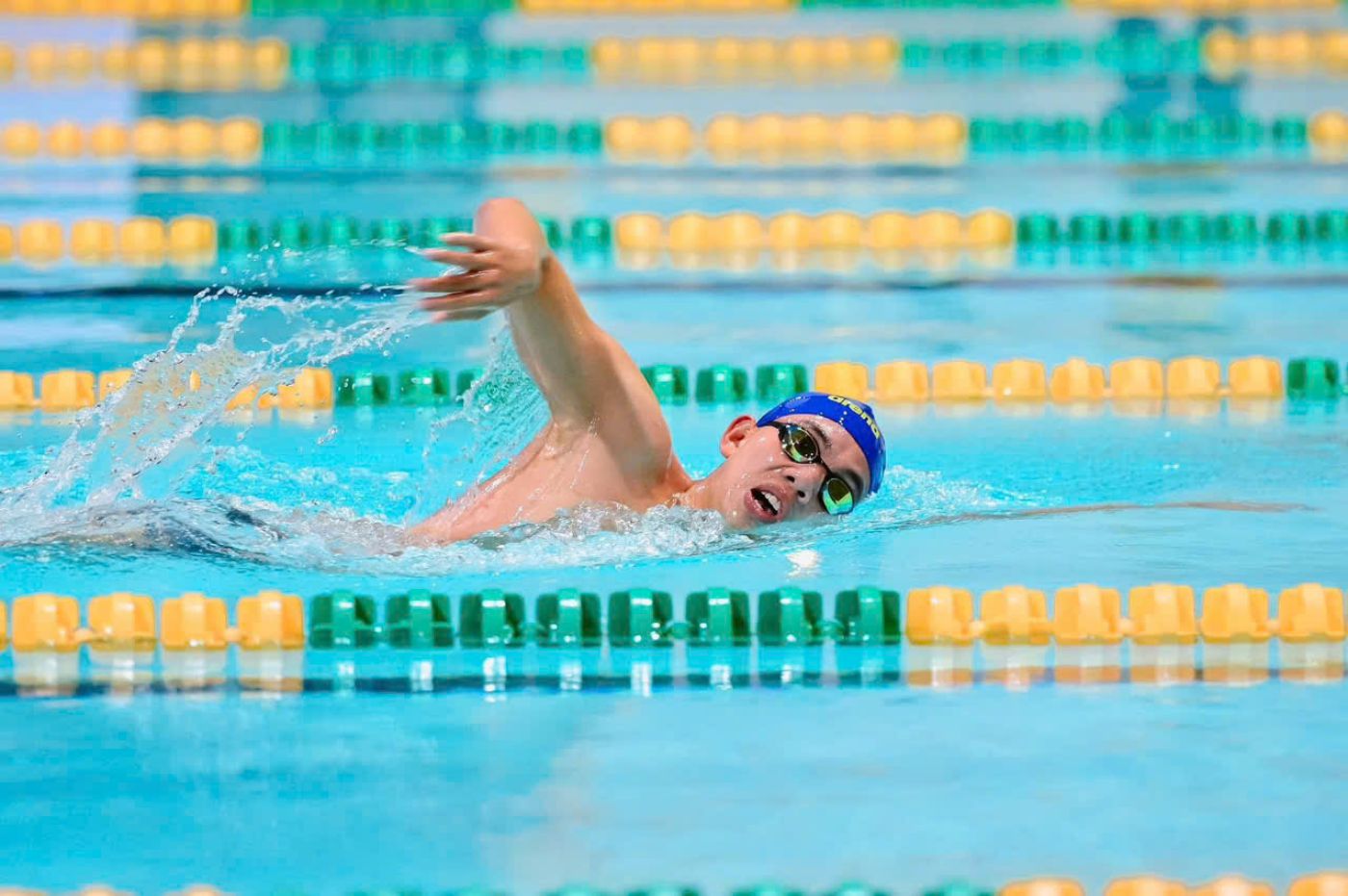 Athlete Nguyen Huy Hoang. Photo: Character provided