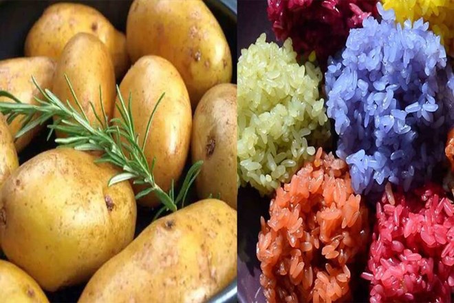 People with high blood sugar should limit eating certain foods containing starch. Graphics: Ha May