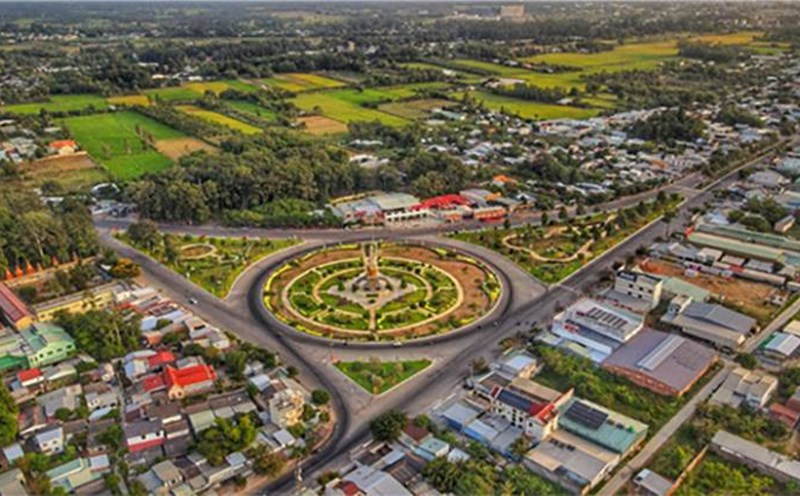 Gateway to Tra Vinh city. Photo: Travinh.gov.vn