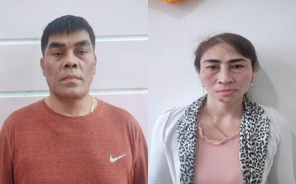 Hai vợ chồng Thạch và Tám bị khởi tố tội Chứa mại dâm. Ảnh: VKSND tỉnh Phú Yên