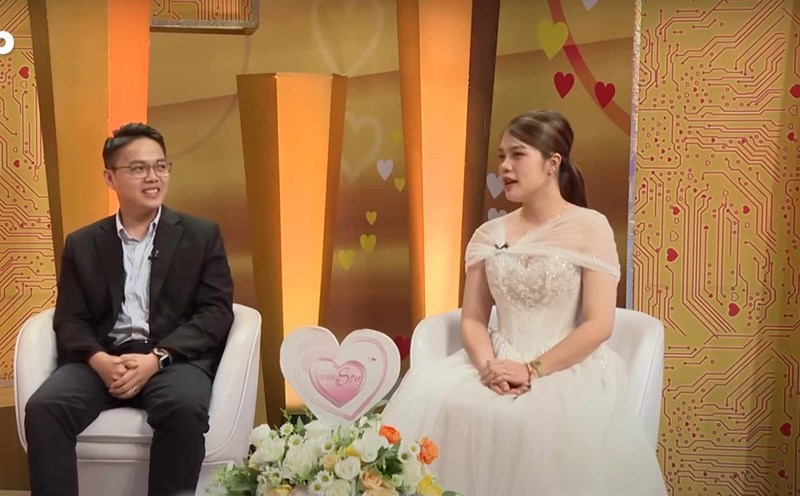 The couple at "Newlyweds". Photo: Producer.