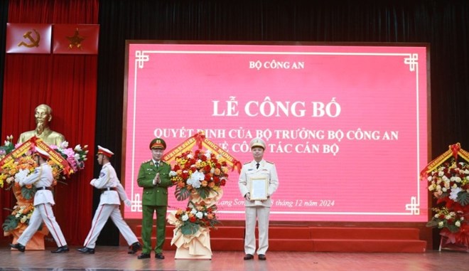 Cục phó Cục An ninh kinh tế làm Giám đốc Công an Lạng Sơn