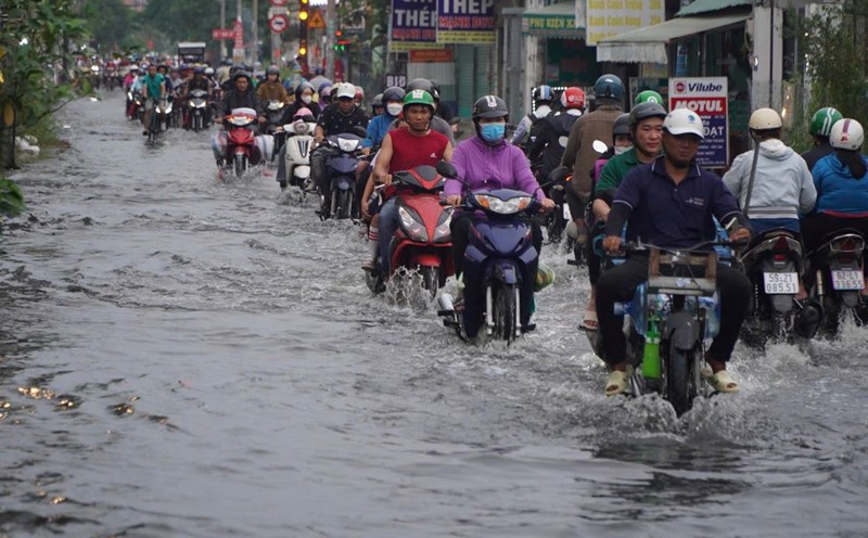 Unseasonal rains still occur in the South. Illustration photo: Nguyen Chan
