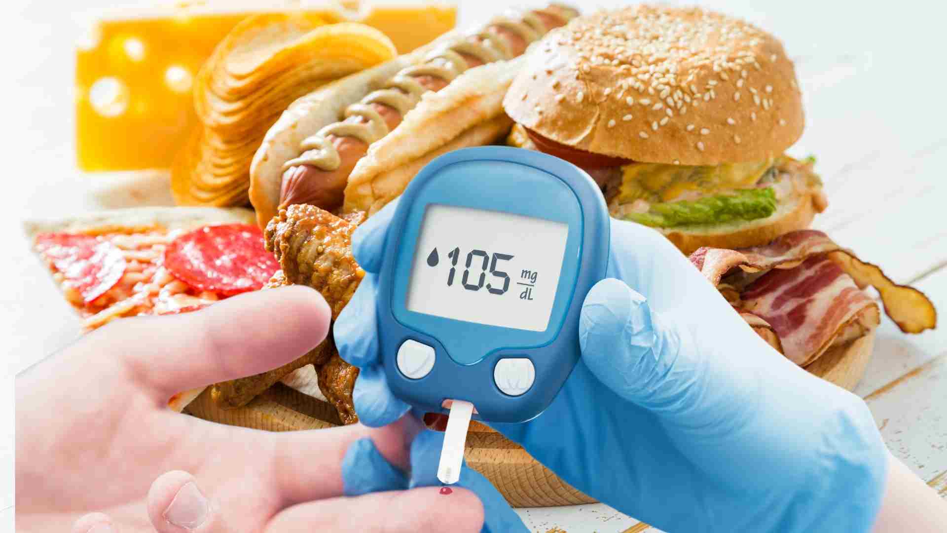 Foods containing cholesterol can affect blood sugar. Graphics: Ha May