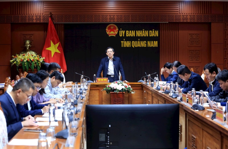 Quang Nam hop ban muc chi dam bao cho cong tac BT, HT, TDC tren dia ban tinh. Anh: Anh Cong