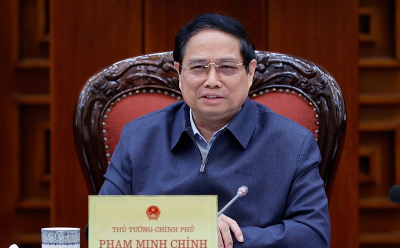 Prime Minister Pham Minh Chinh requested policies to encourage officials to go to the grassroots during the process of restructuring the apparatus. Photo: Nhat Bac