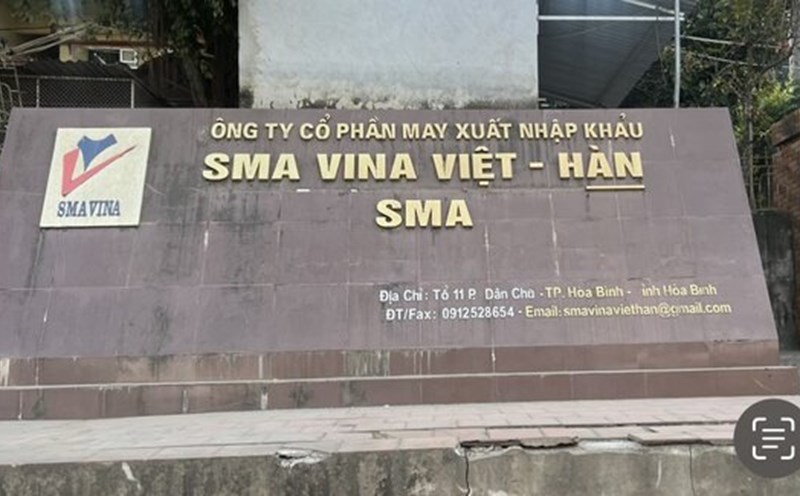 One of the businesses in Hoa Binh is delaying paying union fees worth billions of dong. Photo: Minh Chuyen