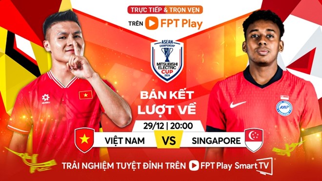 Lịch thi đấu ASEAN Cup hôm nay: Việt Nam vs Singapore