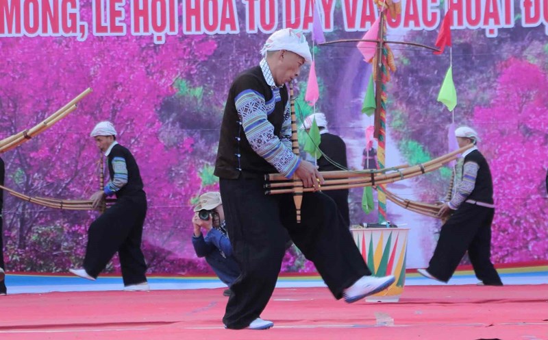 H'Mong people's panpipe culture in Yen Bai. Photo: Tran Bui