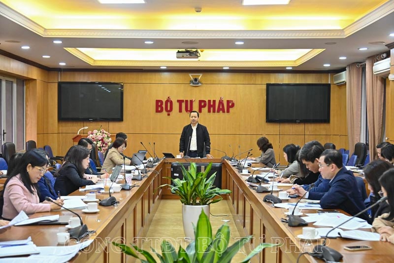 The Ministry of Justice's leaders requested careful study of the plan to arrange civil enforcement agencies. Photo: Ministry of Justice