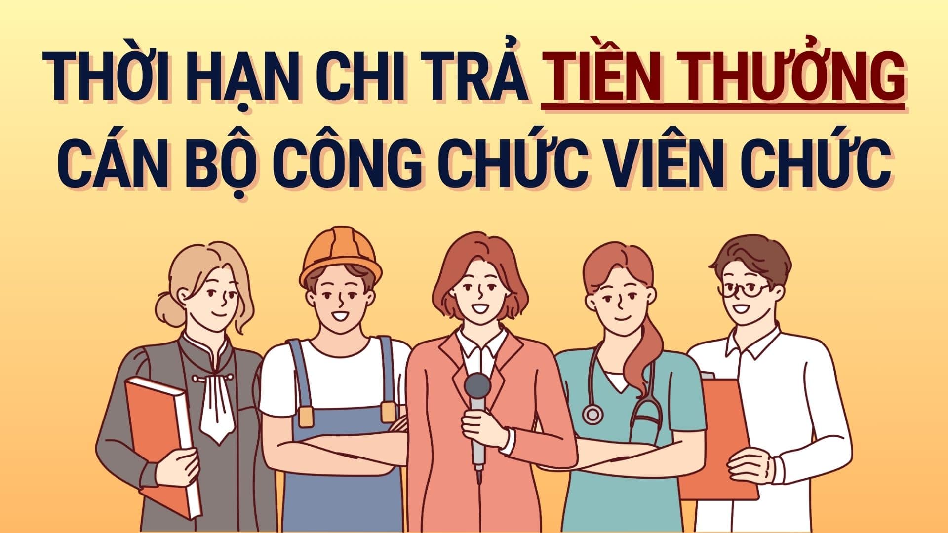 What is the payment period for bonuses for civil servants? Graphics: Hoang Le